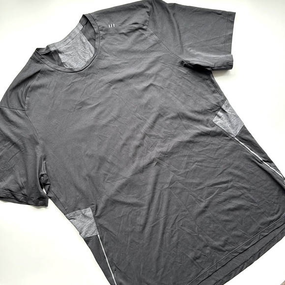 Men’s Lululemon Fast and Free Short Sleeve Black Shirt Medium - Picture 5 of 14